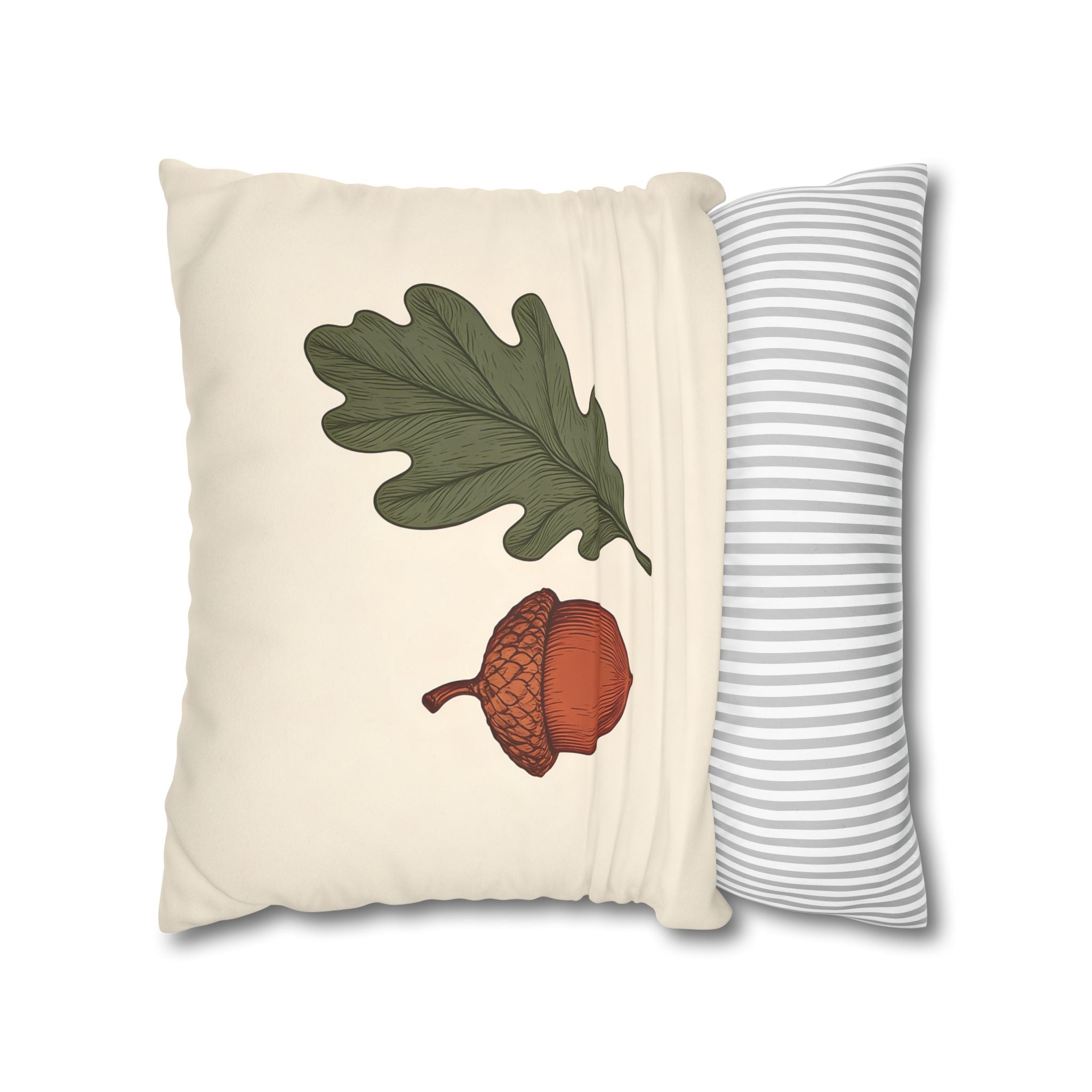 Autumn Oak Leaf Cushion Cover