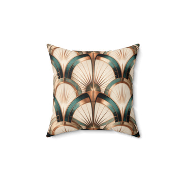 Patina Teal Throw Pillow with Insert