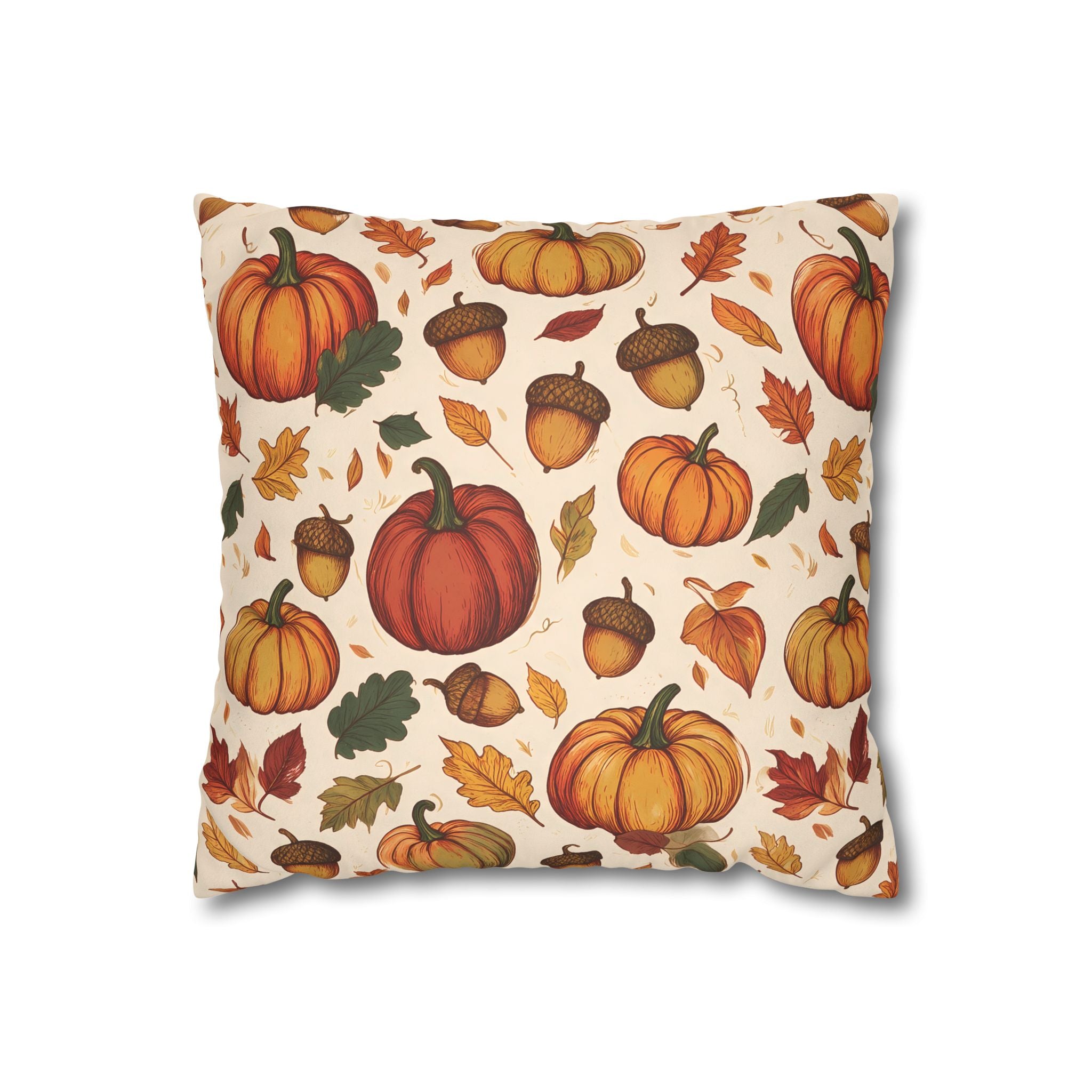 Pumpkin Throw Pillow Cover