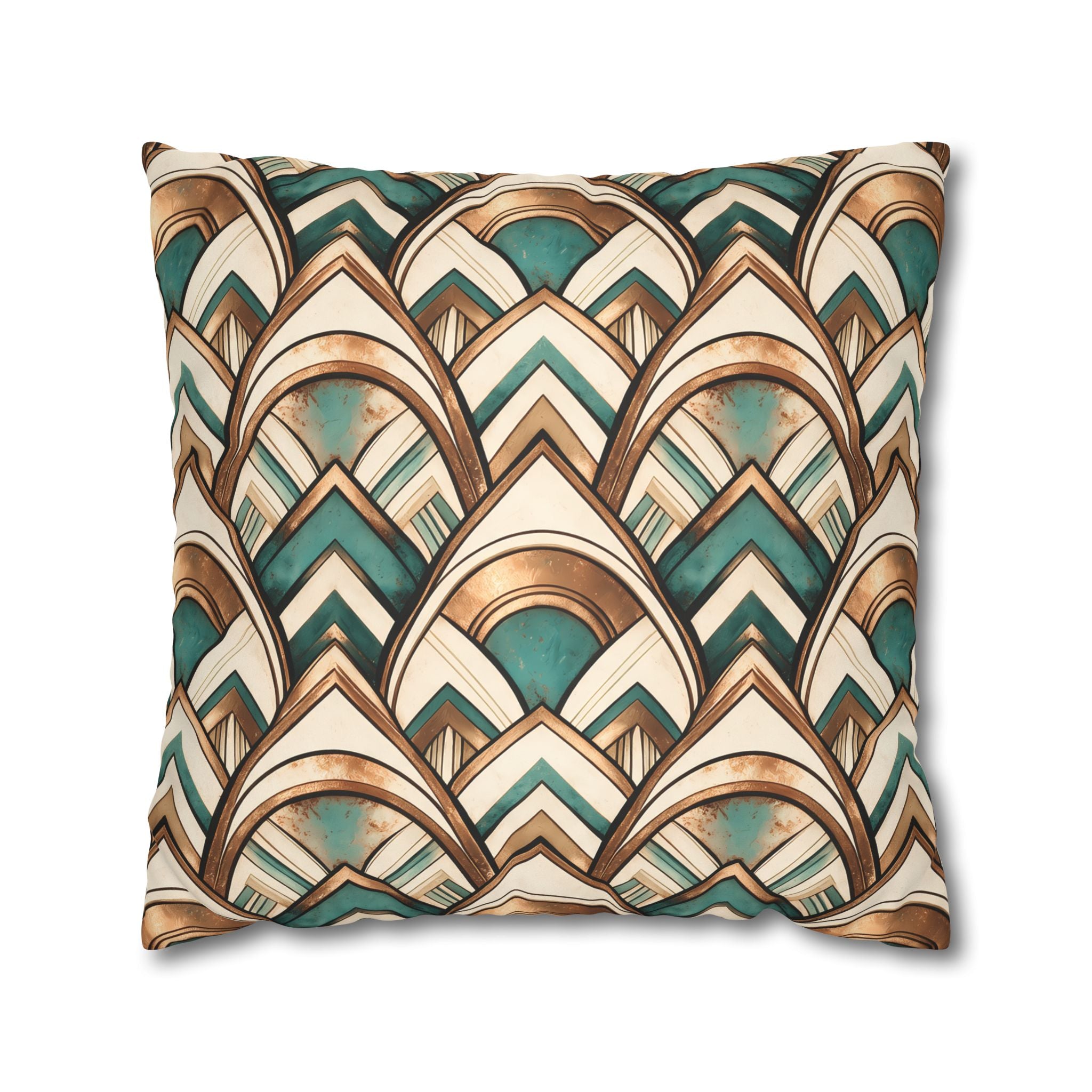 Luxe Art Deco Pillow Cover