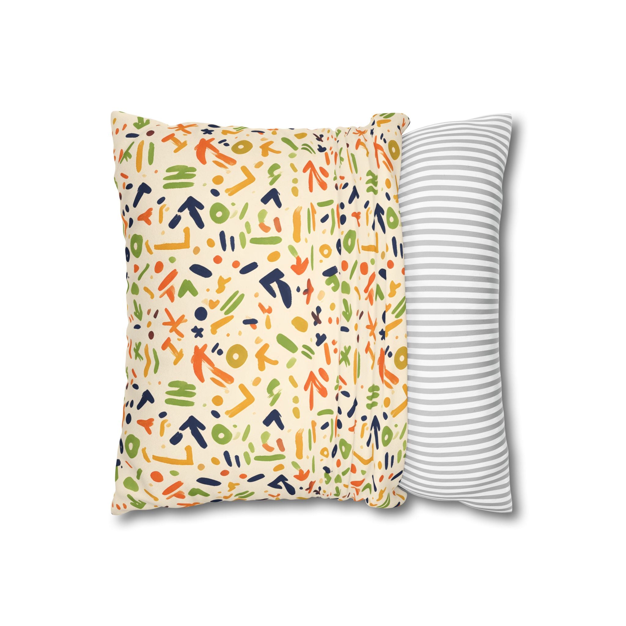 Eclectic Bogolan Pillow Cover