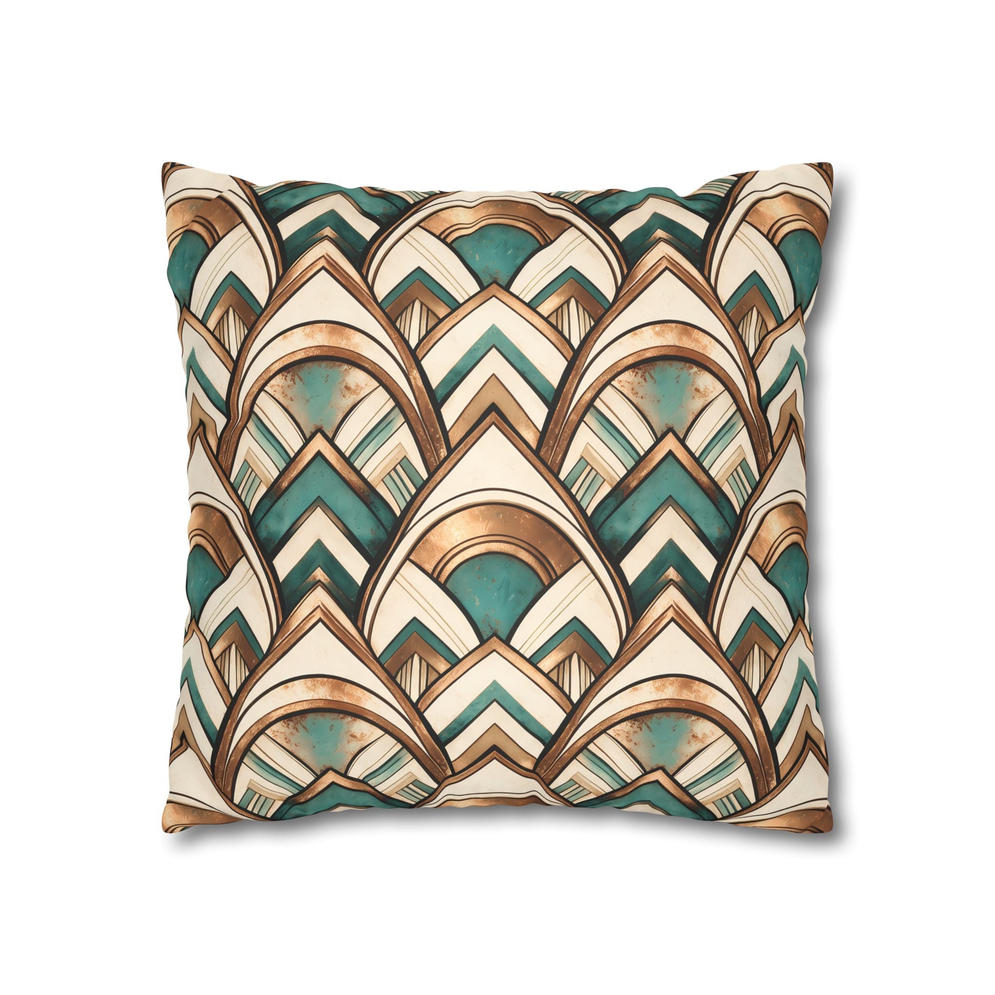 Luxe Art Deco Pillow Cover