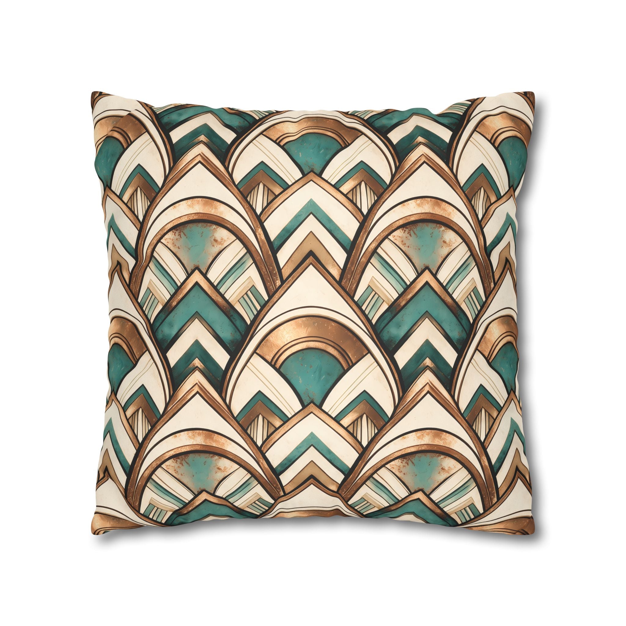 Luxe Art Deco Pillow Cover