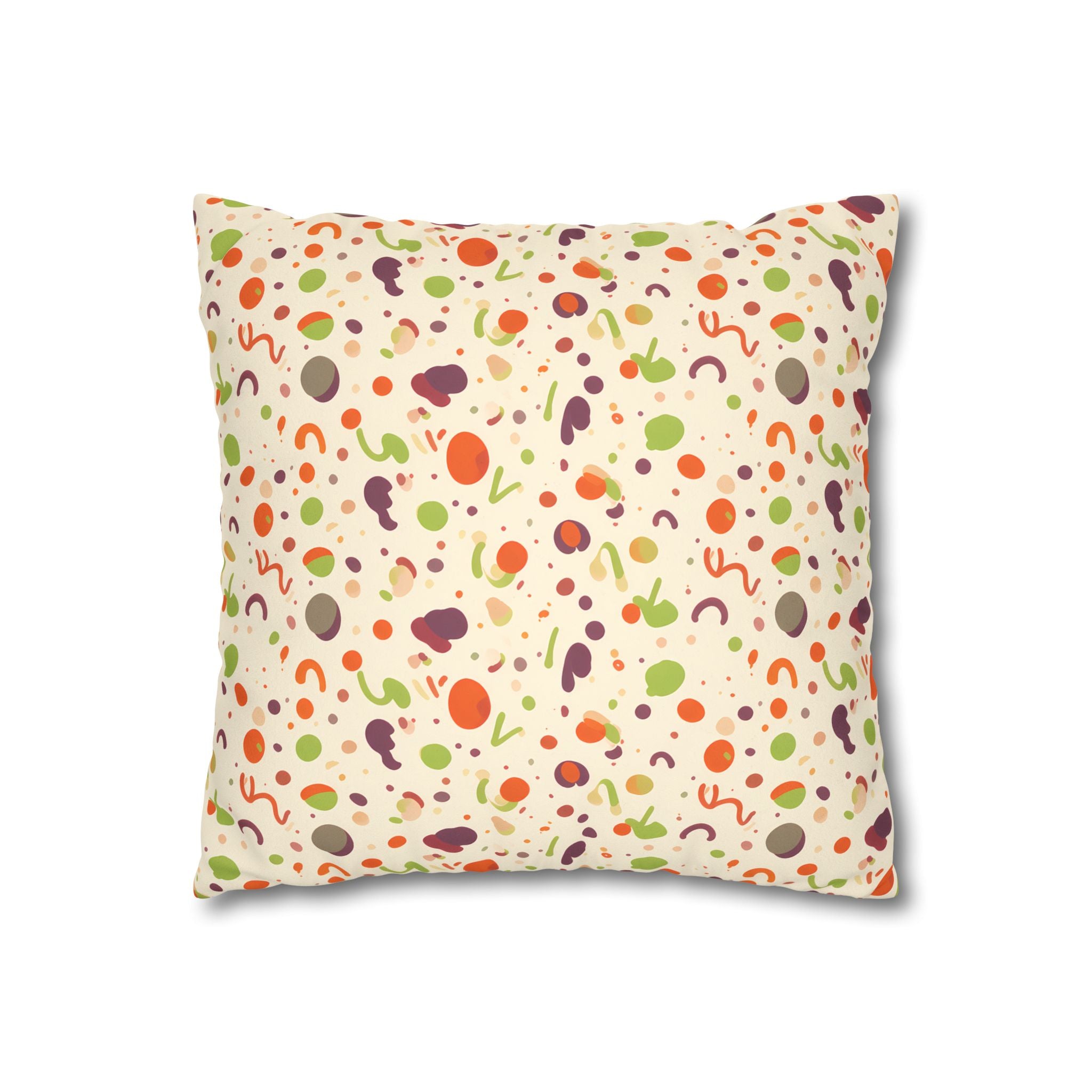 Eclectic Confetti Print Pillow Cover