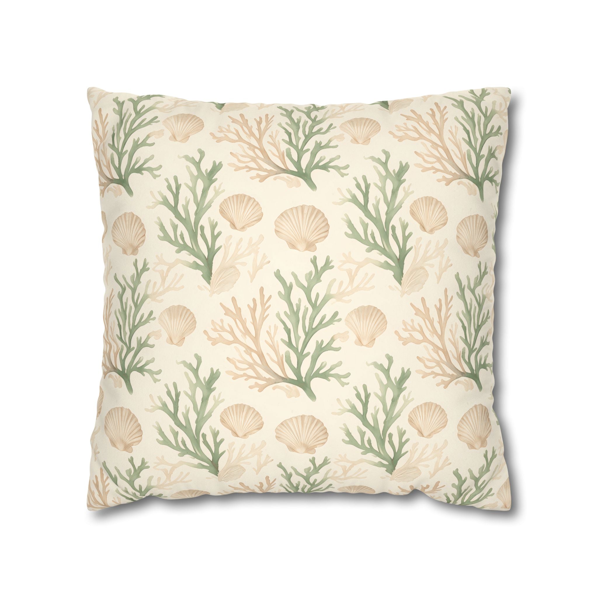 Marine Botanical Cushion Cover