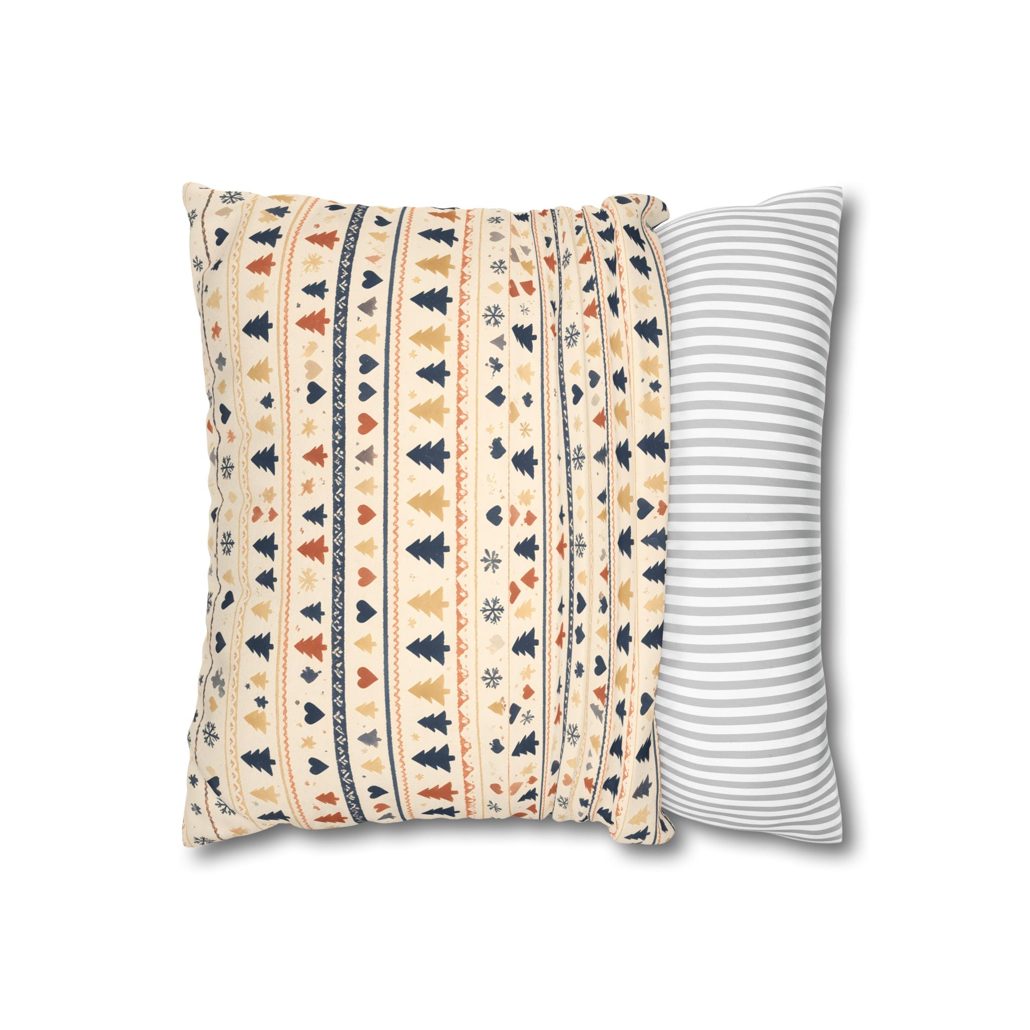 Nordic Fir Tree Pillow Cover