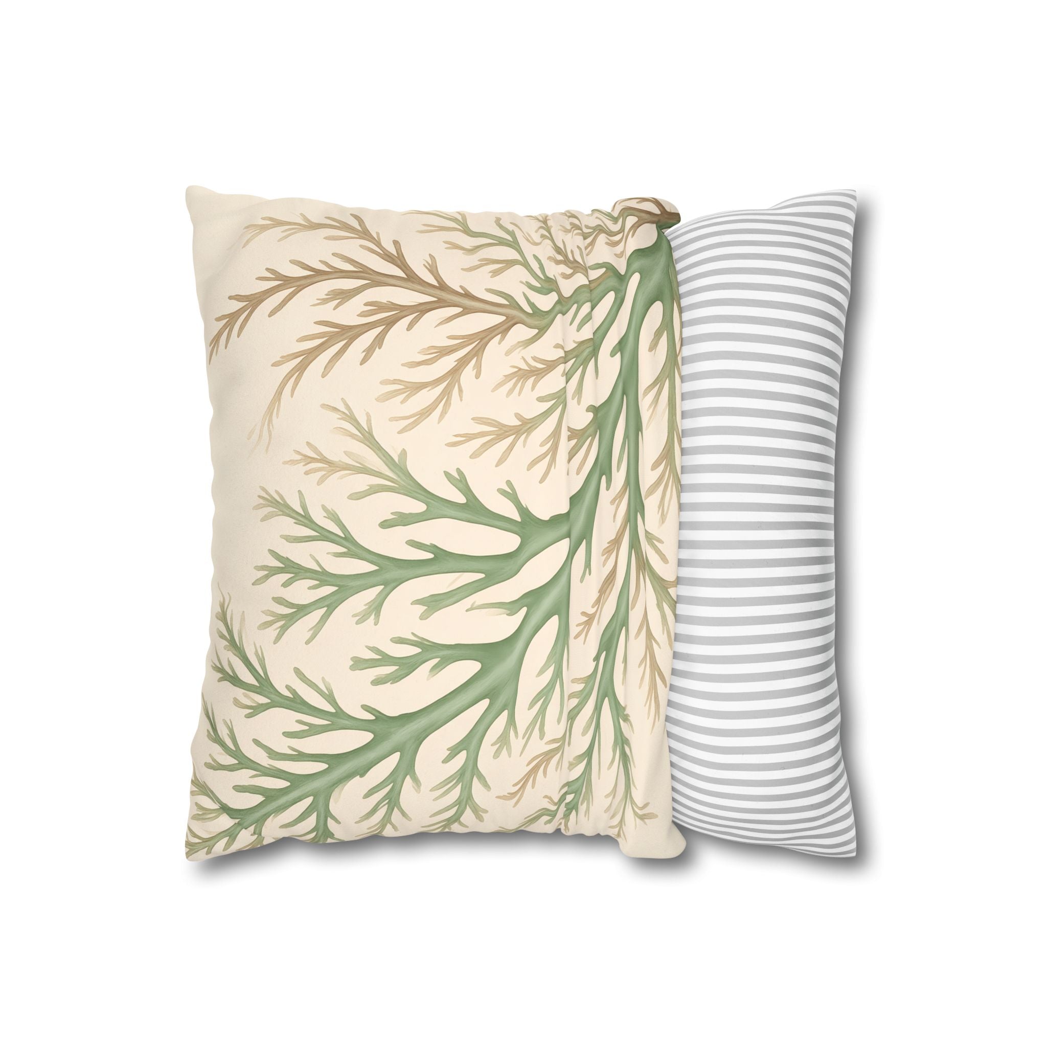 Sage & Driftwood Marine Branch Cushion Cover