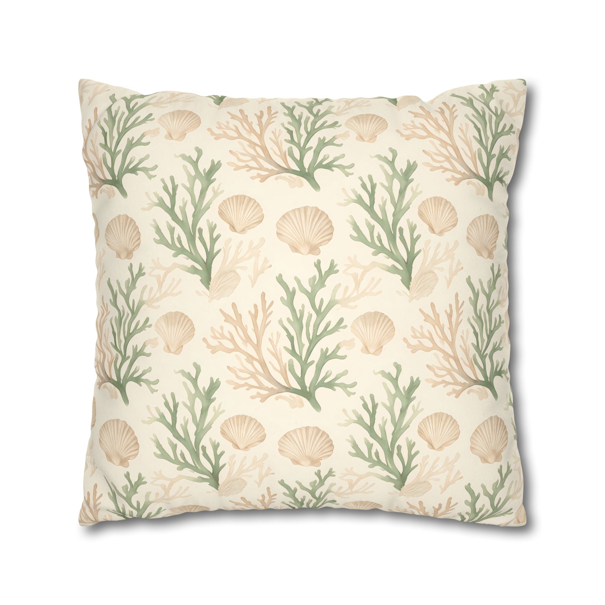 Marine Botanical Cushion Cover