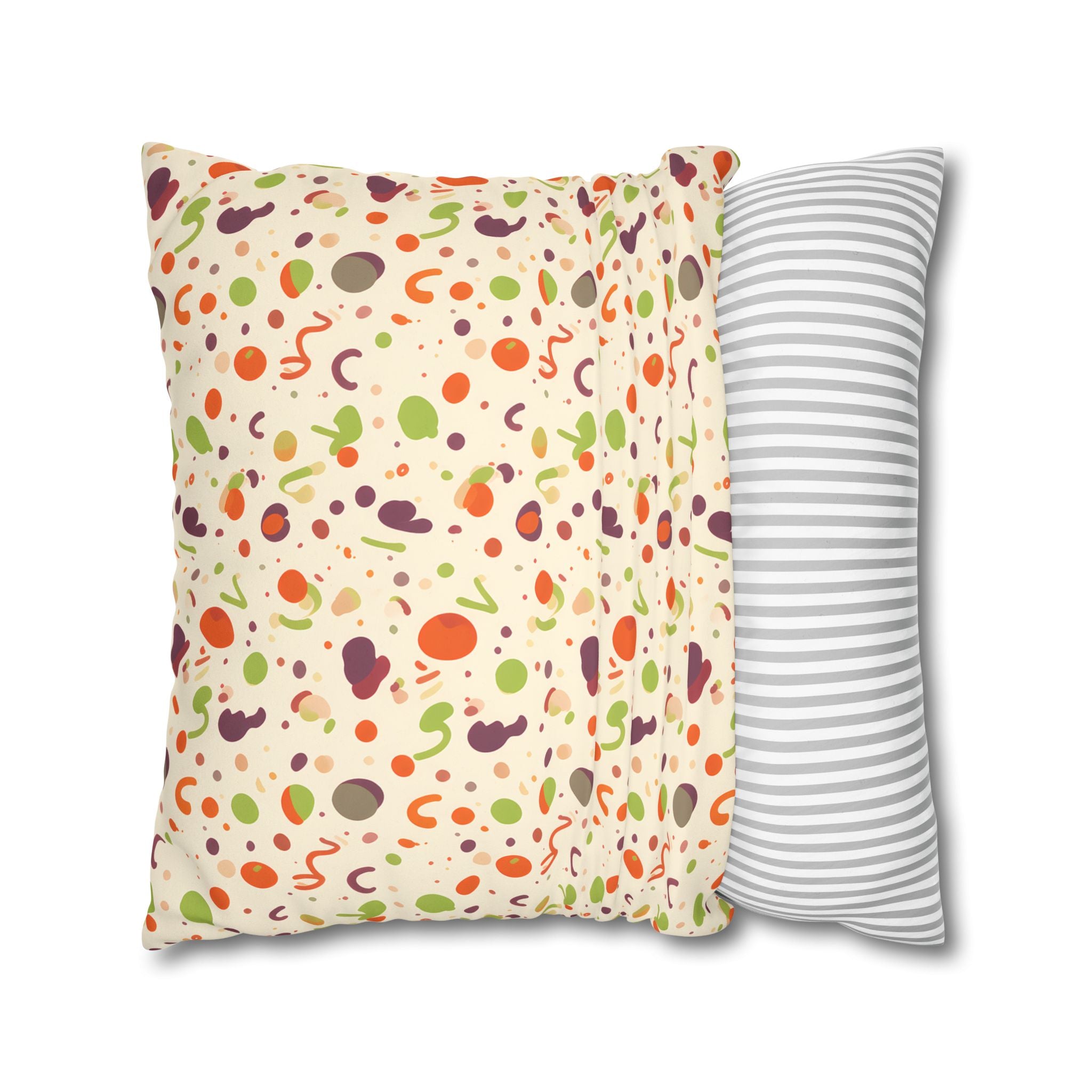 Eclectic Confetti Print Pillow Cover