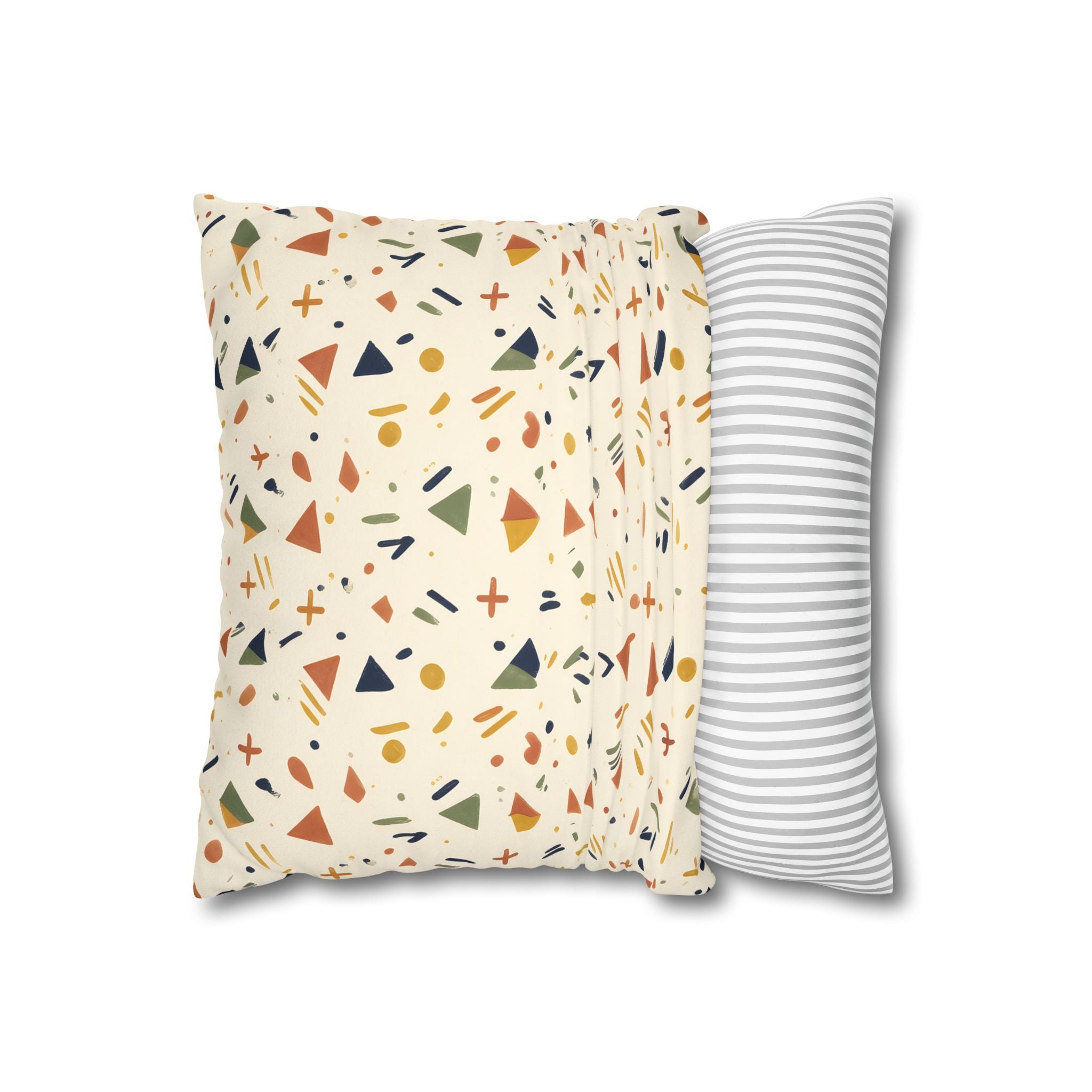 Afrohemian Geometric Pillow Cover
