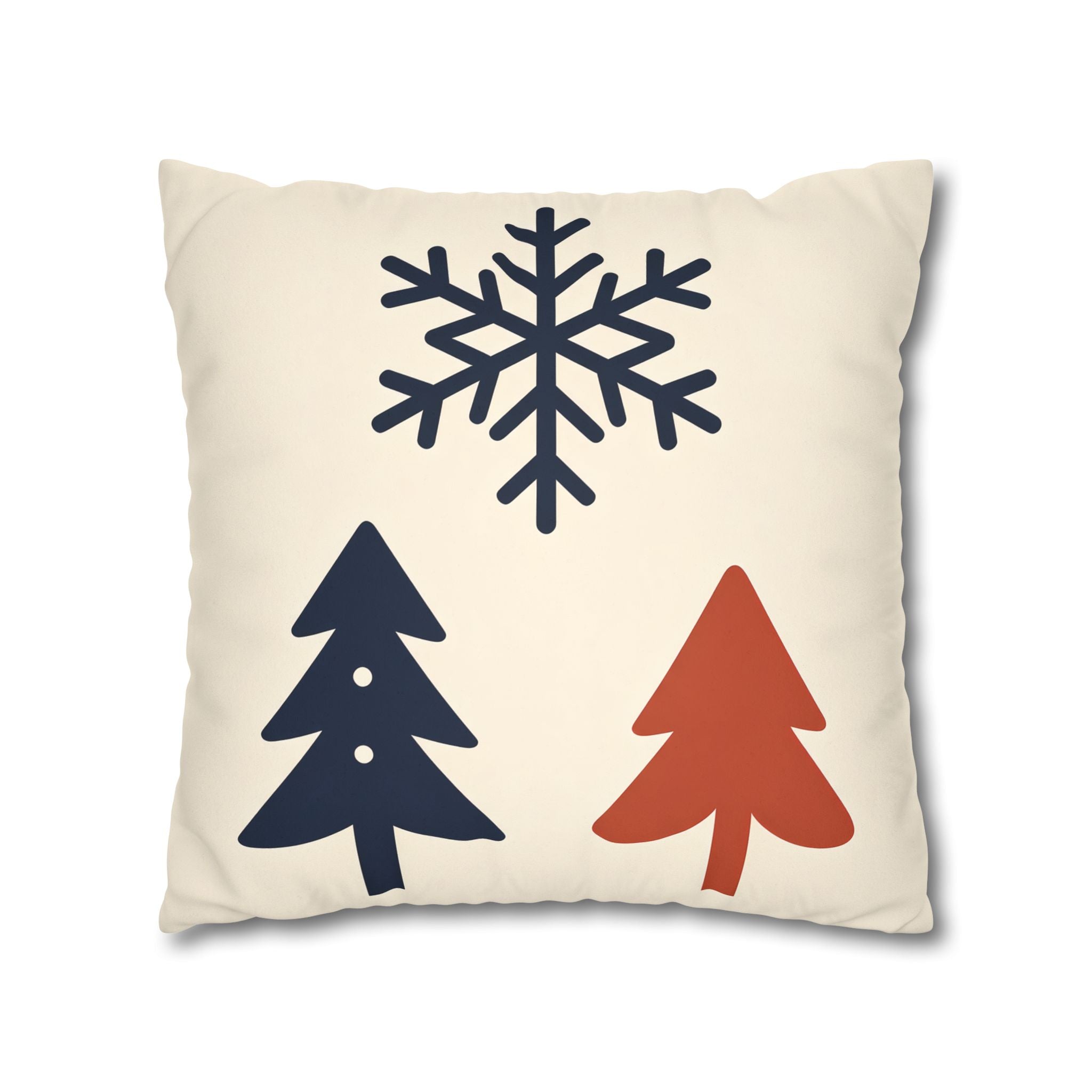 Nordic Snowflake Cushion Cover