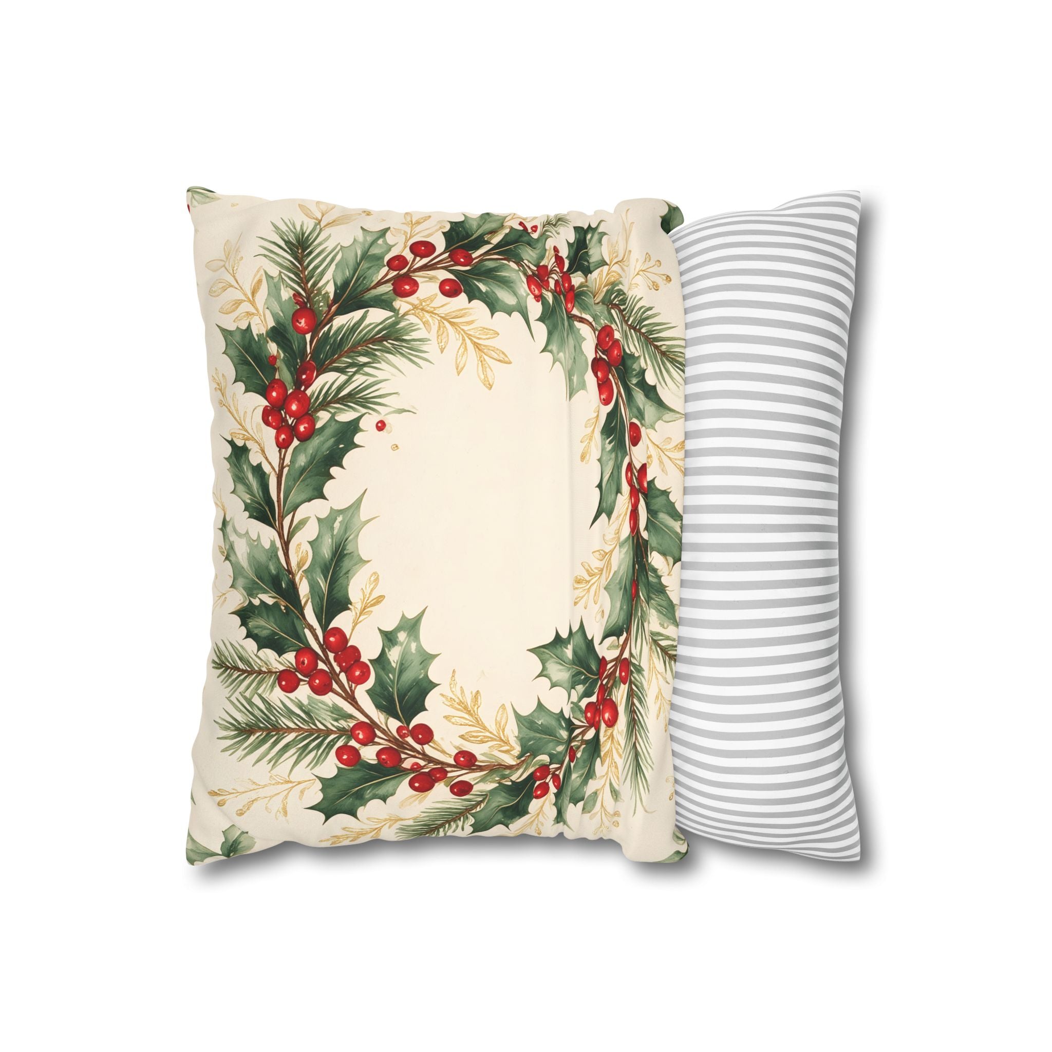 Christmas Wreath Cushion Cover