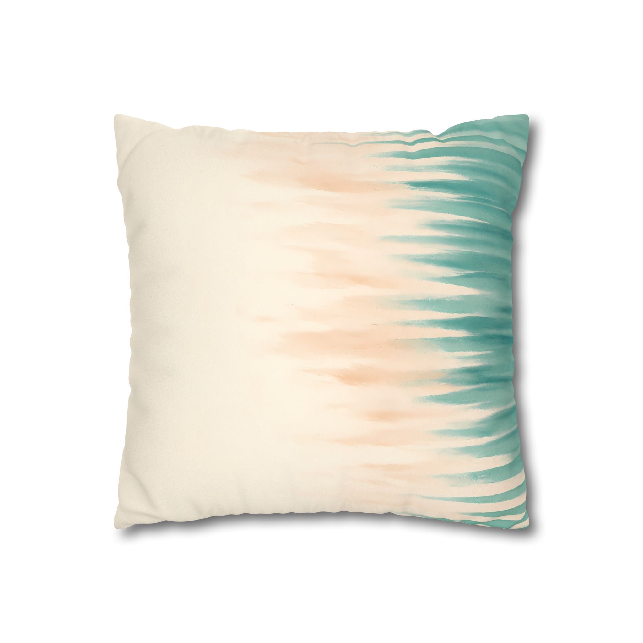 Asymmetric Coastal Stripe Cushion Cover
