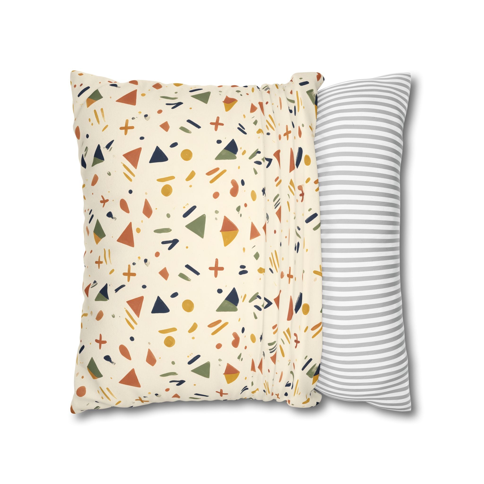 Afrohemian Geometric Pillow Cover