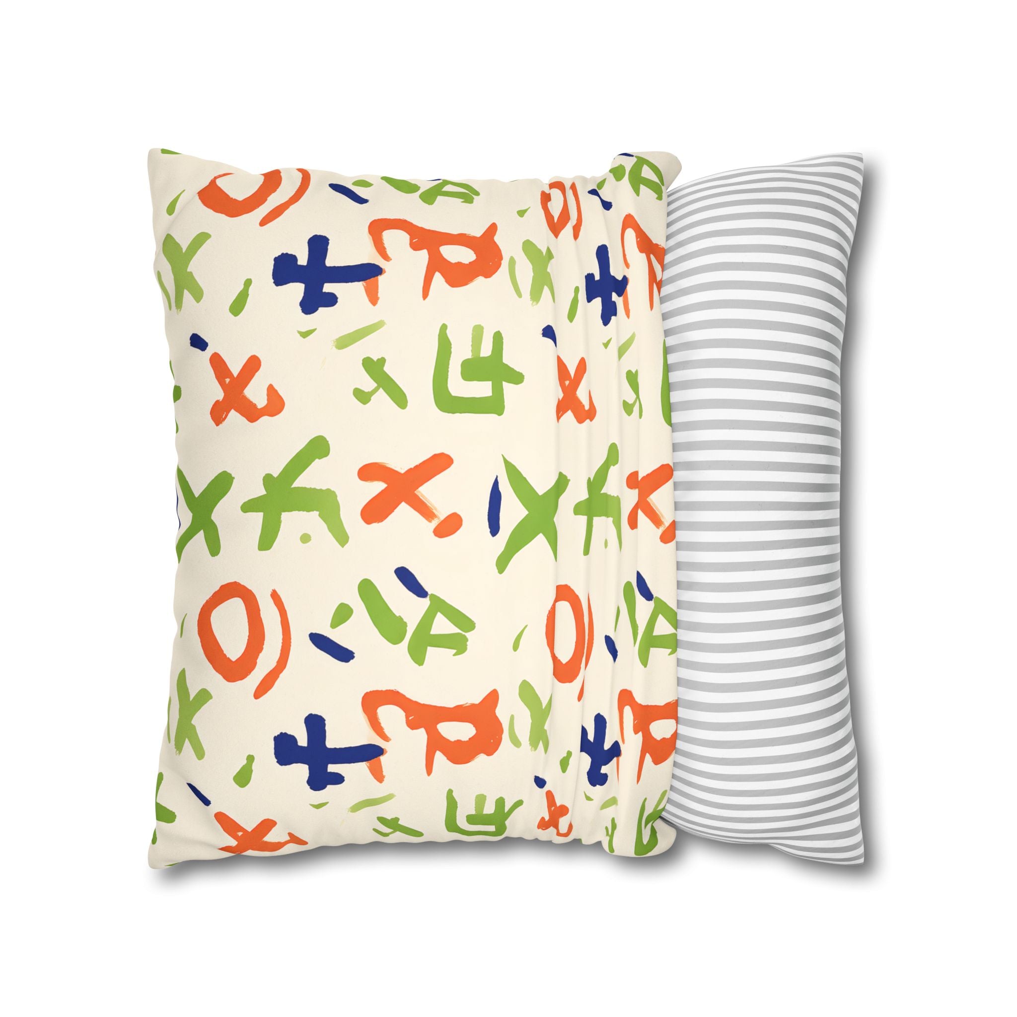 Bogolan Symbol Pillow Cover