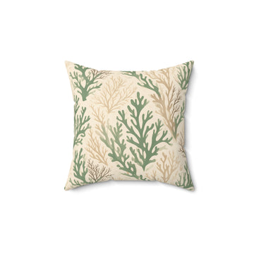 Underwater Garden Throw Pillow with Insert