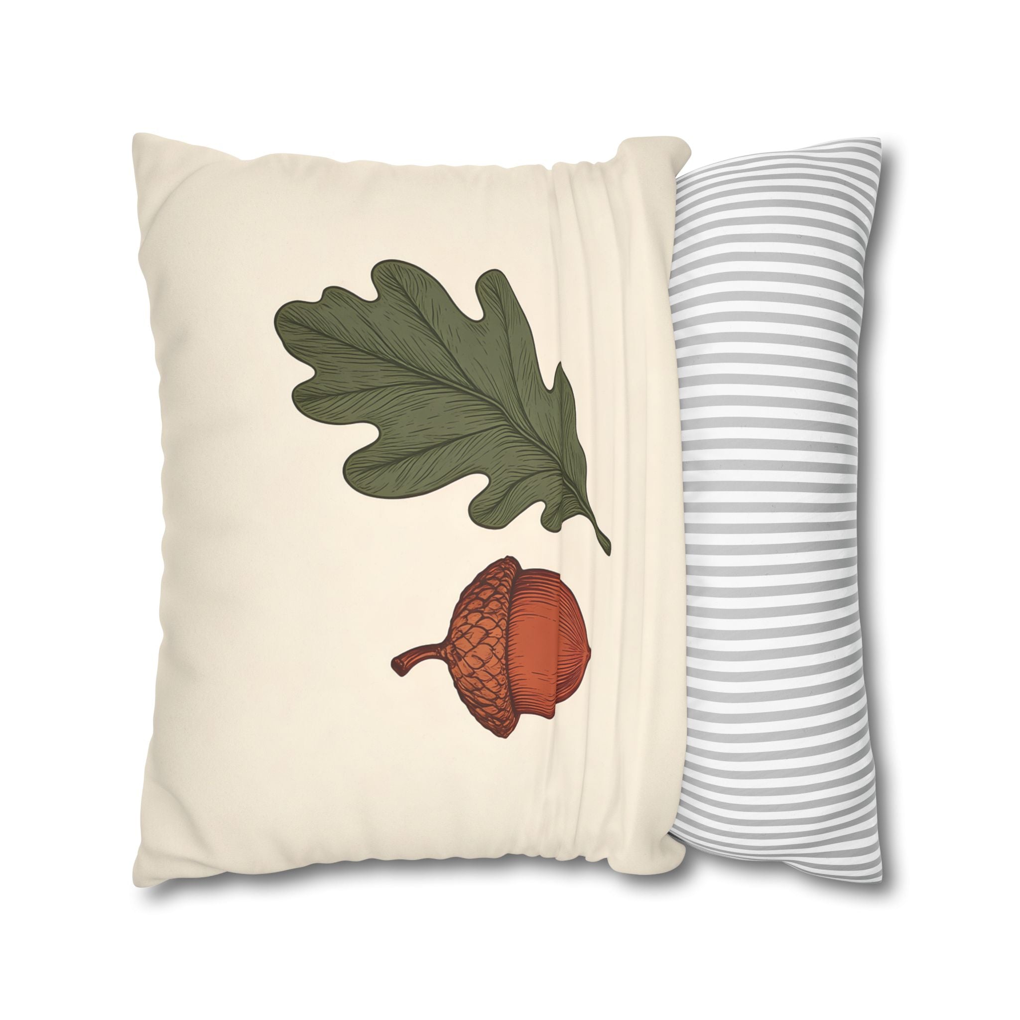 Autumn Oak Leaf Cushion Cover