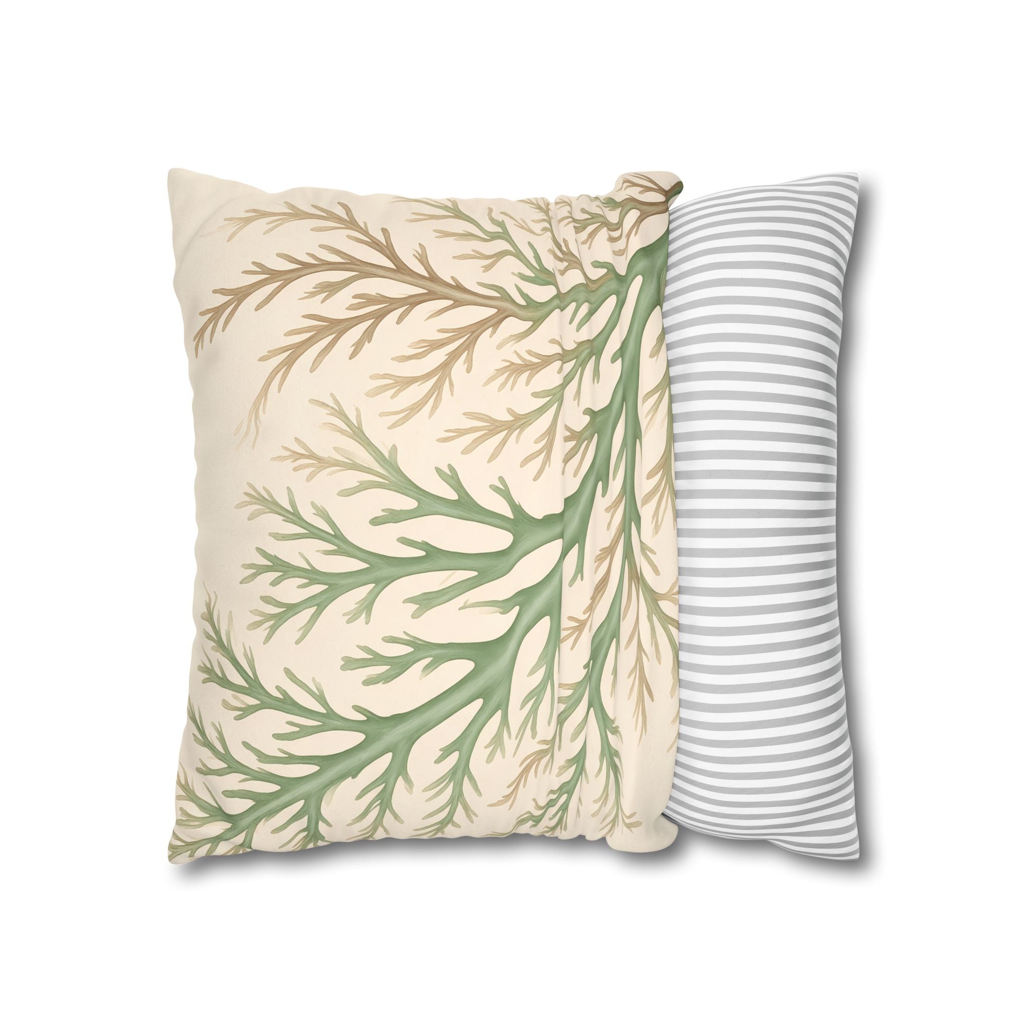 Sage & Driftwood Marine Branch Cushion Cover