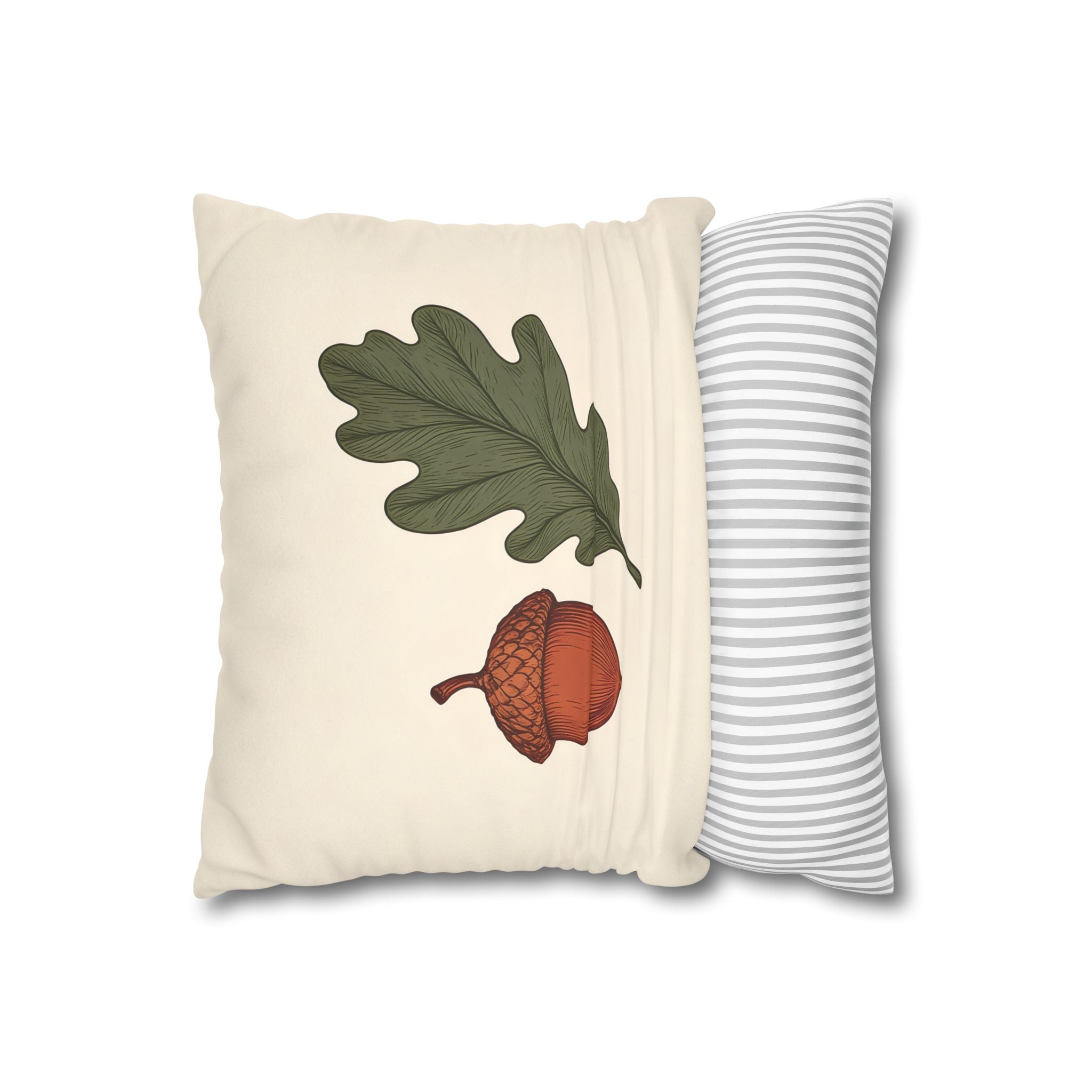 Autumn Oak Leaf Cushion Cover