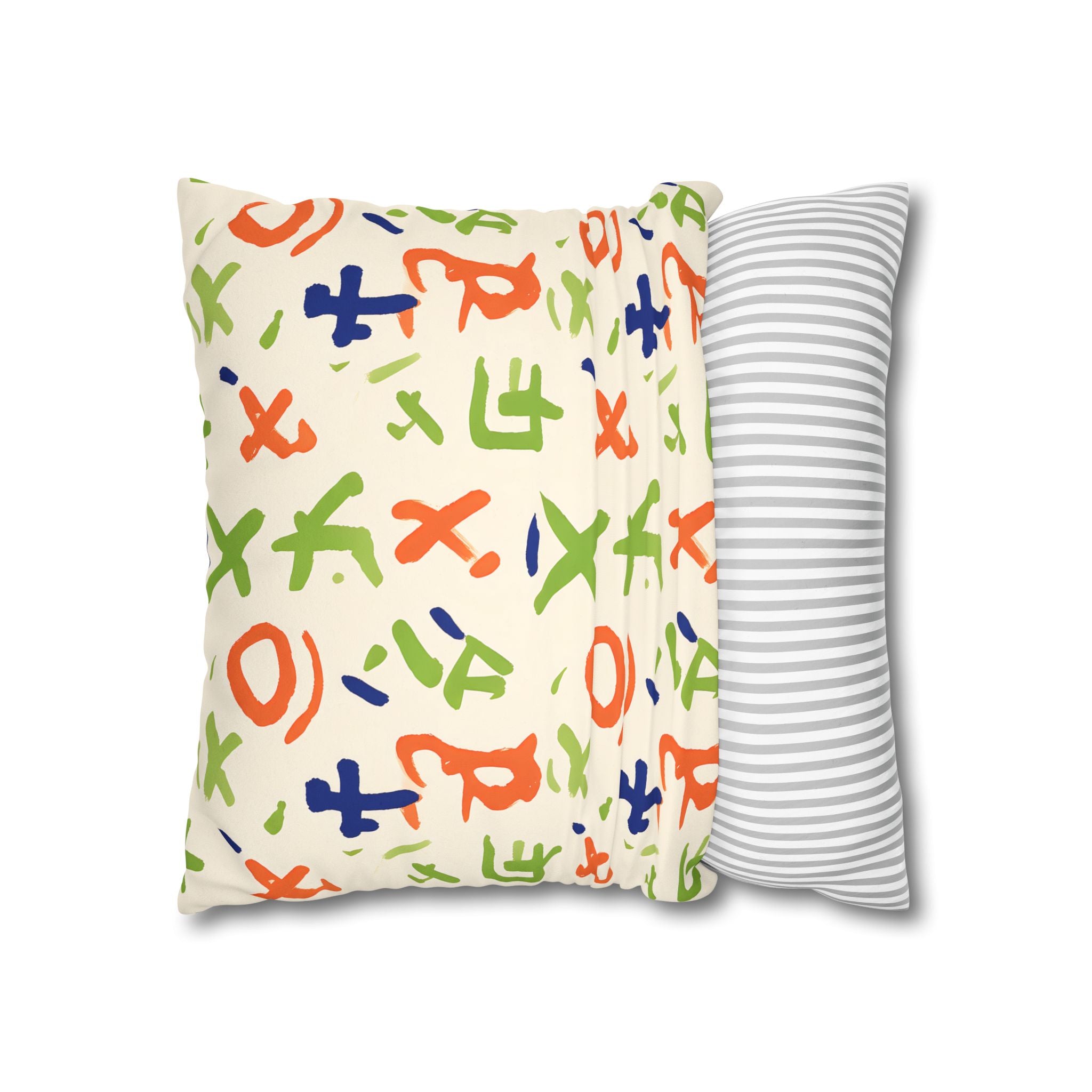 Bogolan Symbol Pillow Cover
