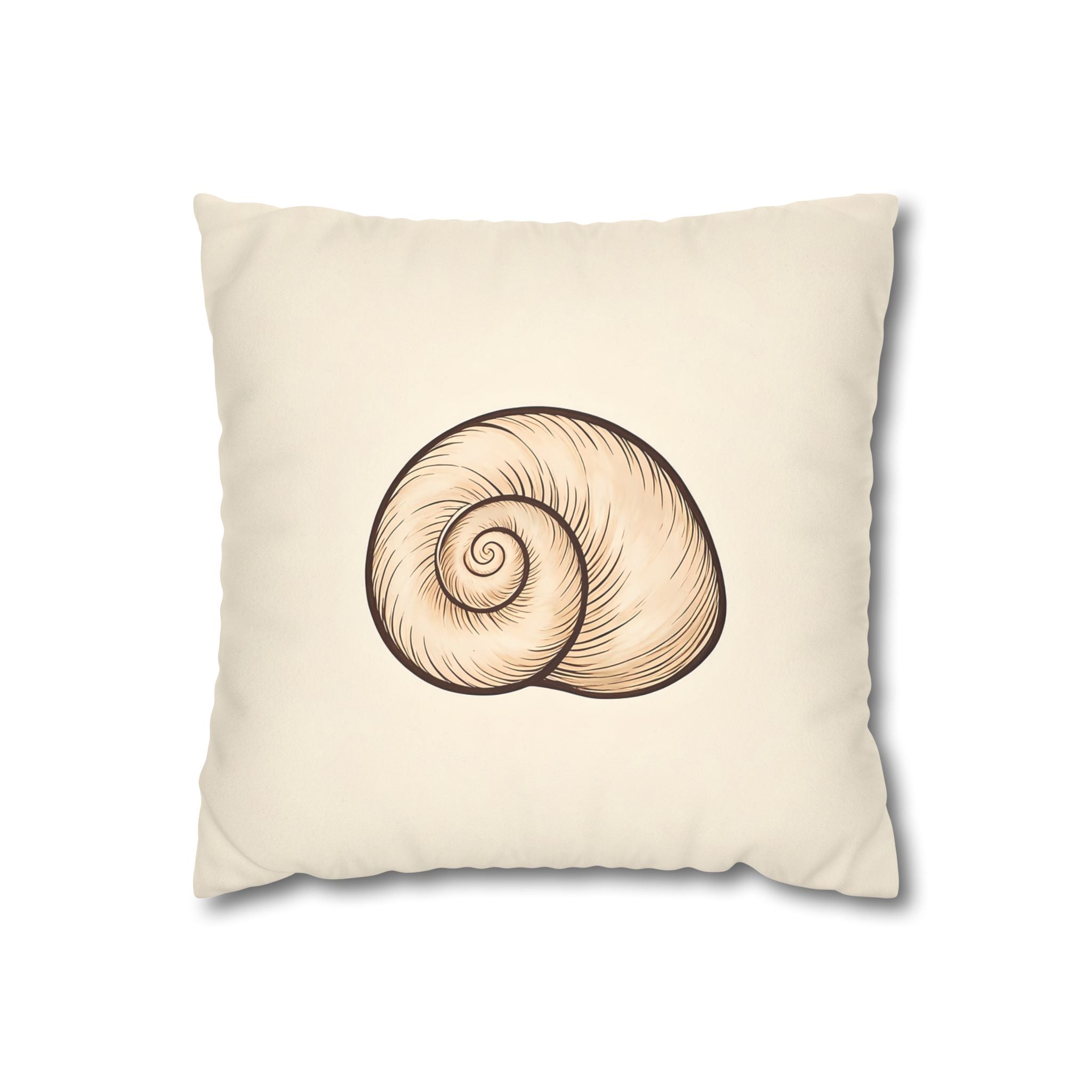 Snail Shell Pillow Case
