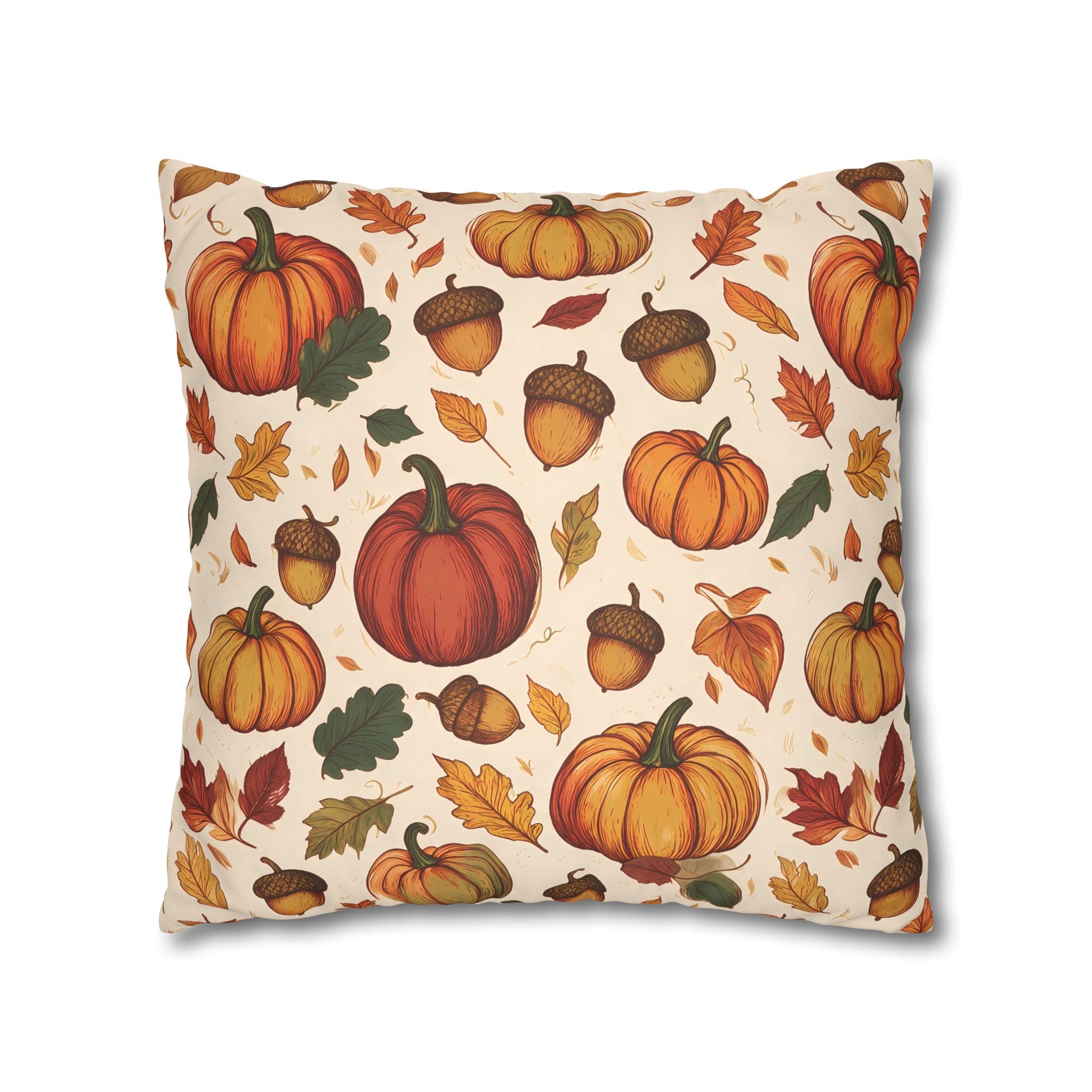 Pumpkin Throw Pillow Cover