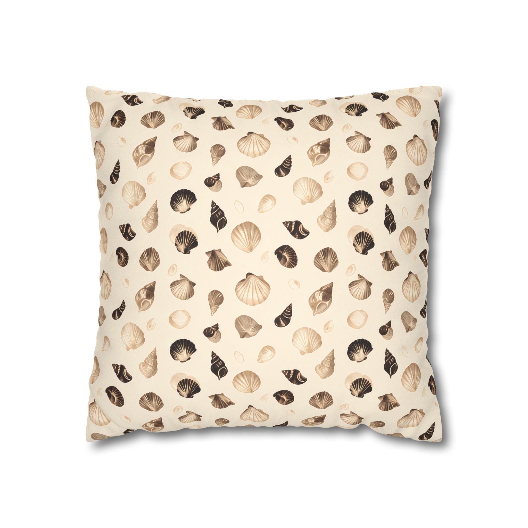 Beach Shell Print Cushion Cover