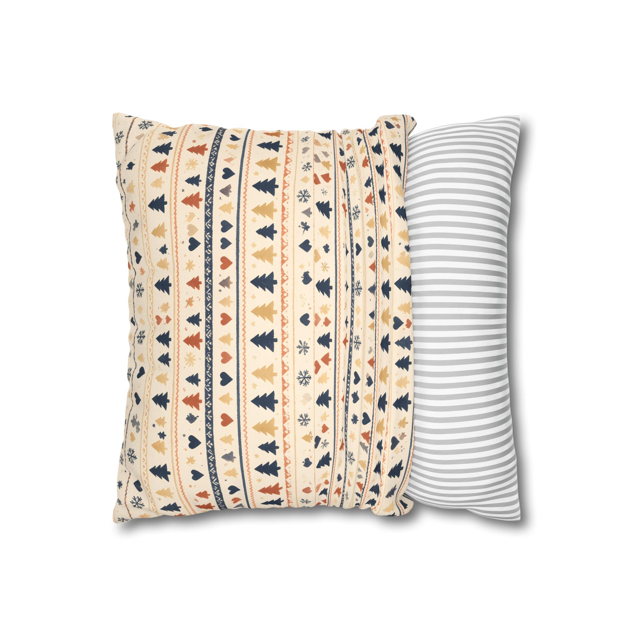 Nordic Fir Tree Pillow Cover