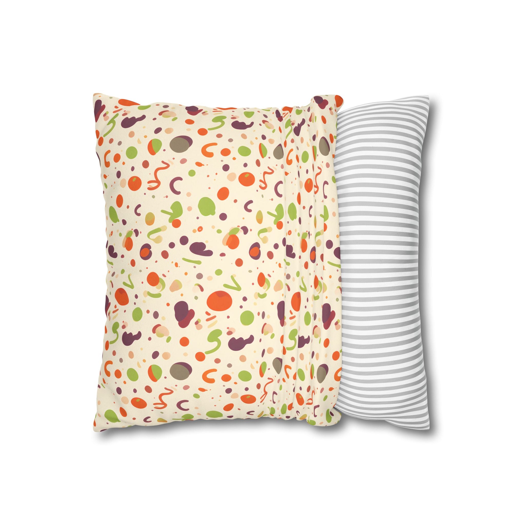Eclectic Confetti Print Pillow Cover