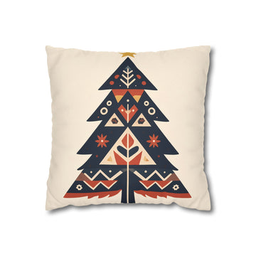 Nordic Christmas Tree Pillow Cover