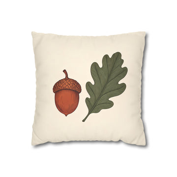Autumn Oak Leaf Cushion Cover