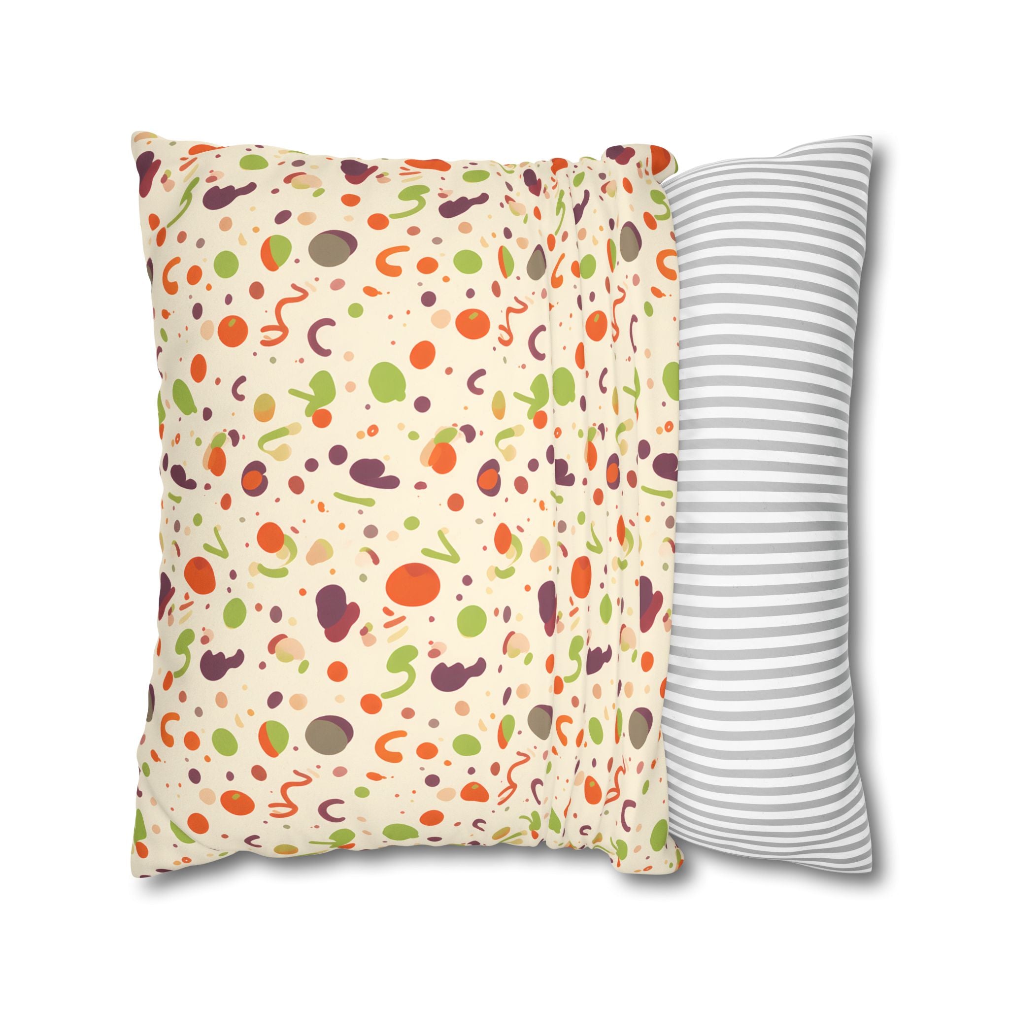 Eclectic Confetti Print Pillow Cover