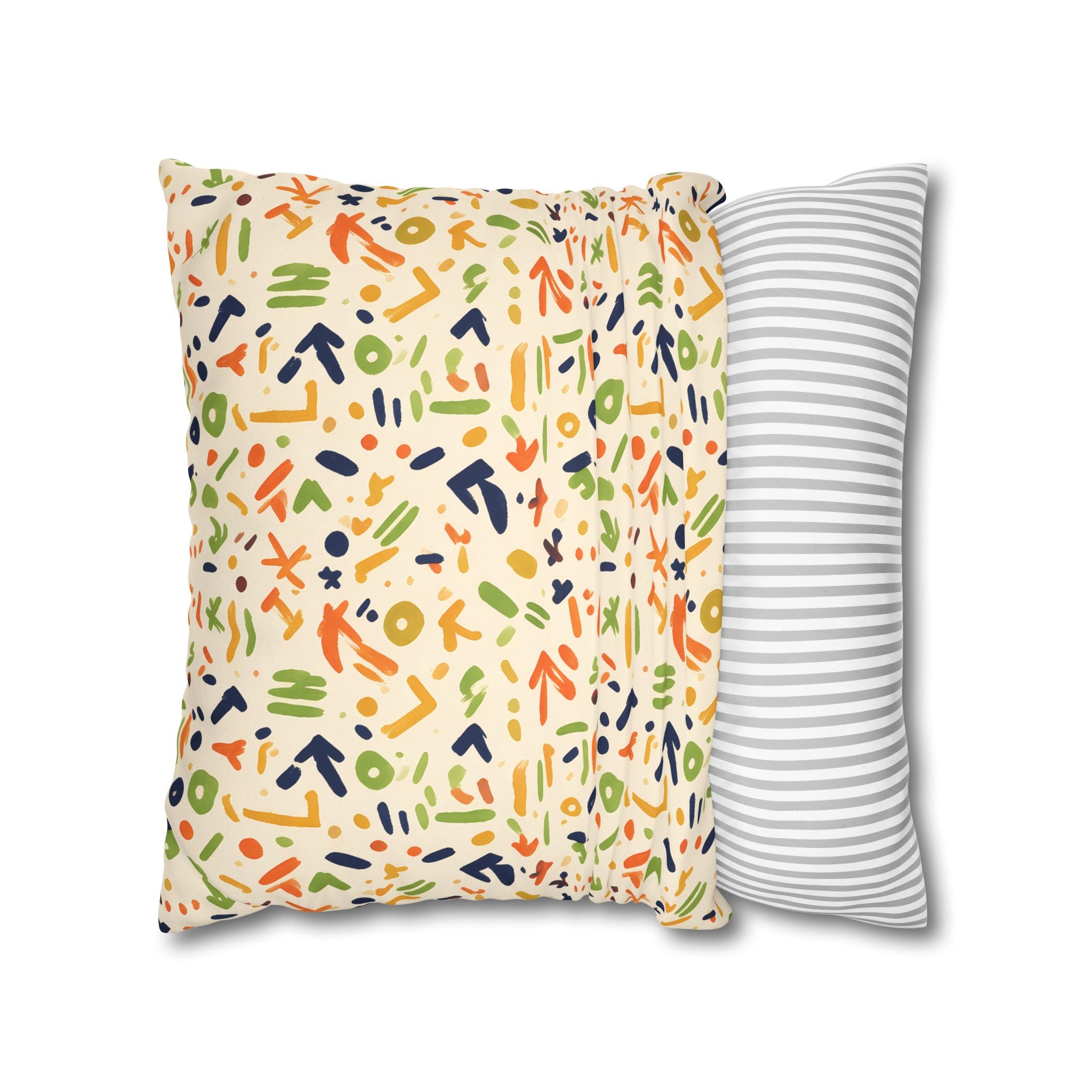 Eclectic Bogolan Pillow Cover