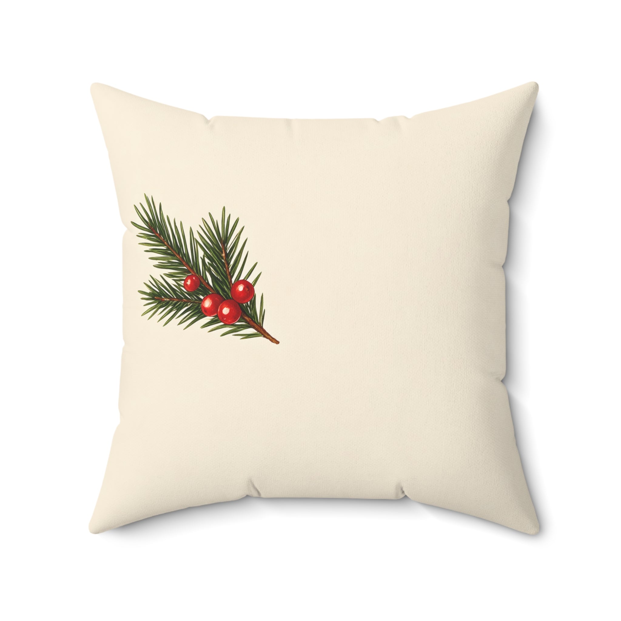 Christmas Throw Pillow with Insert