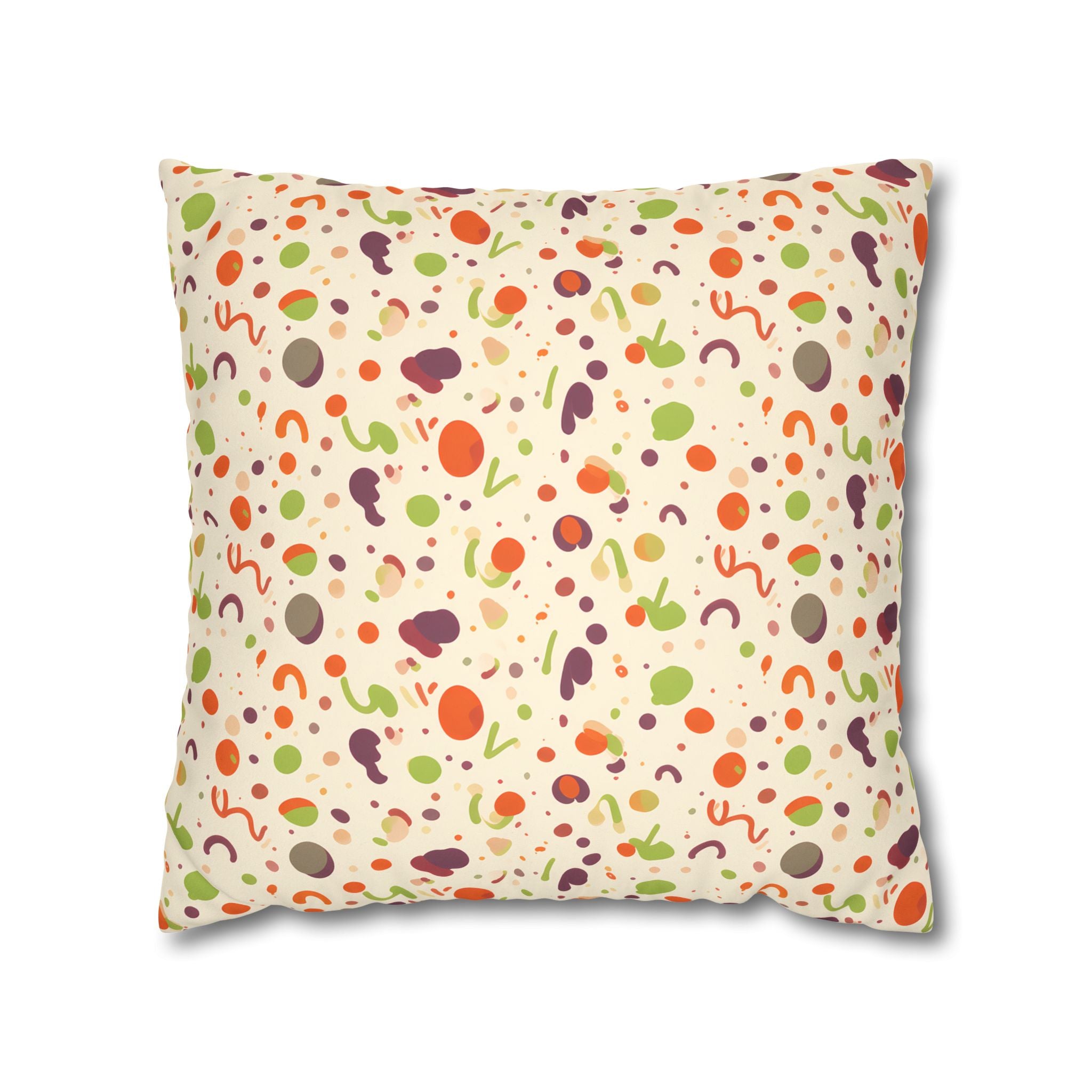 Eclectic Confetti Print Pillow Cover