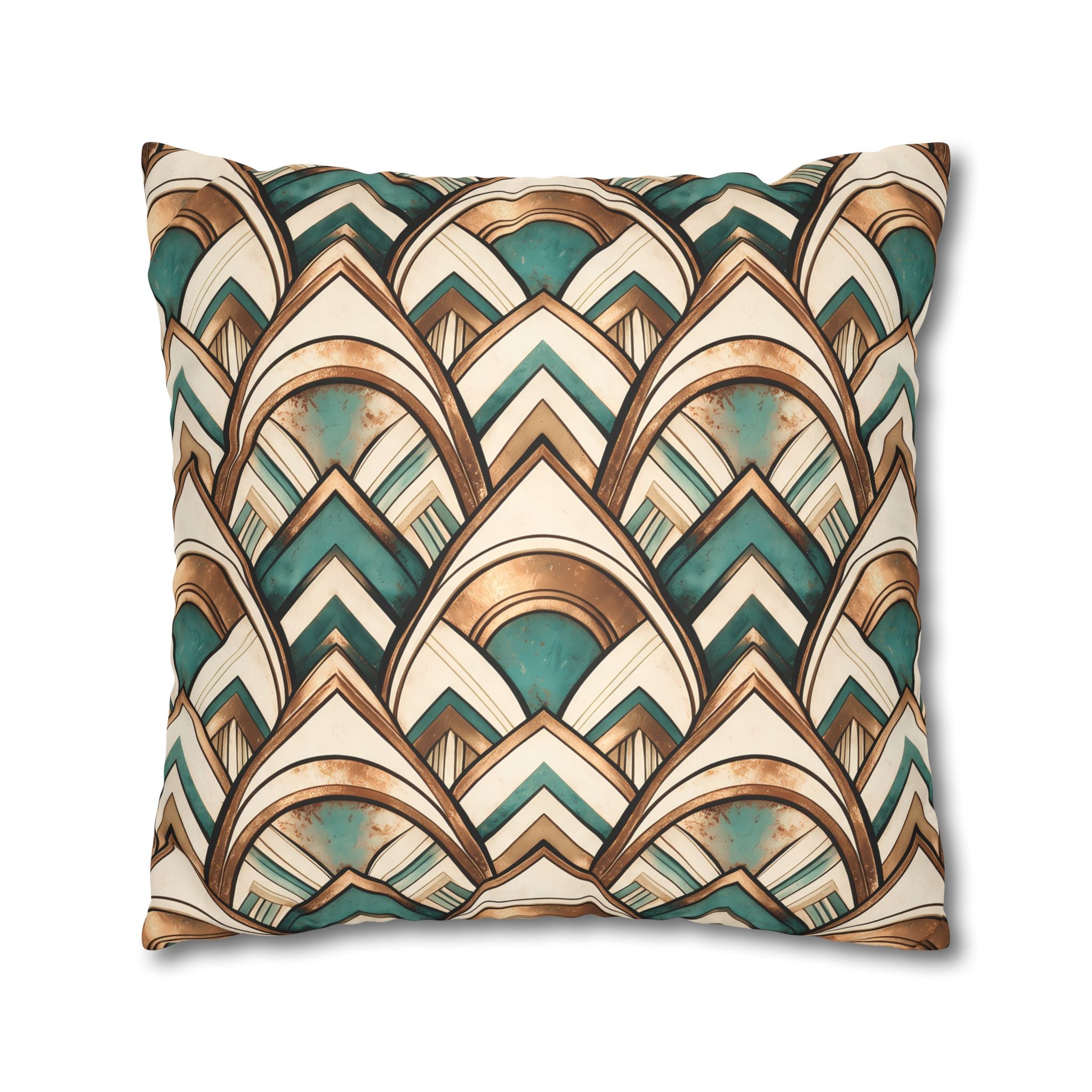 Luxe Art Deco Pillow Cover
