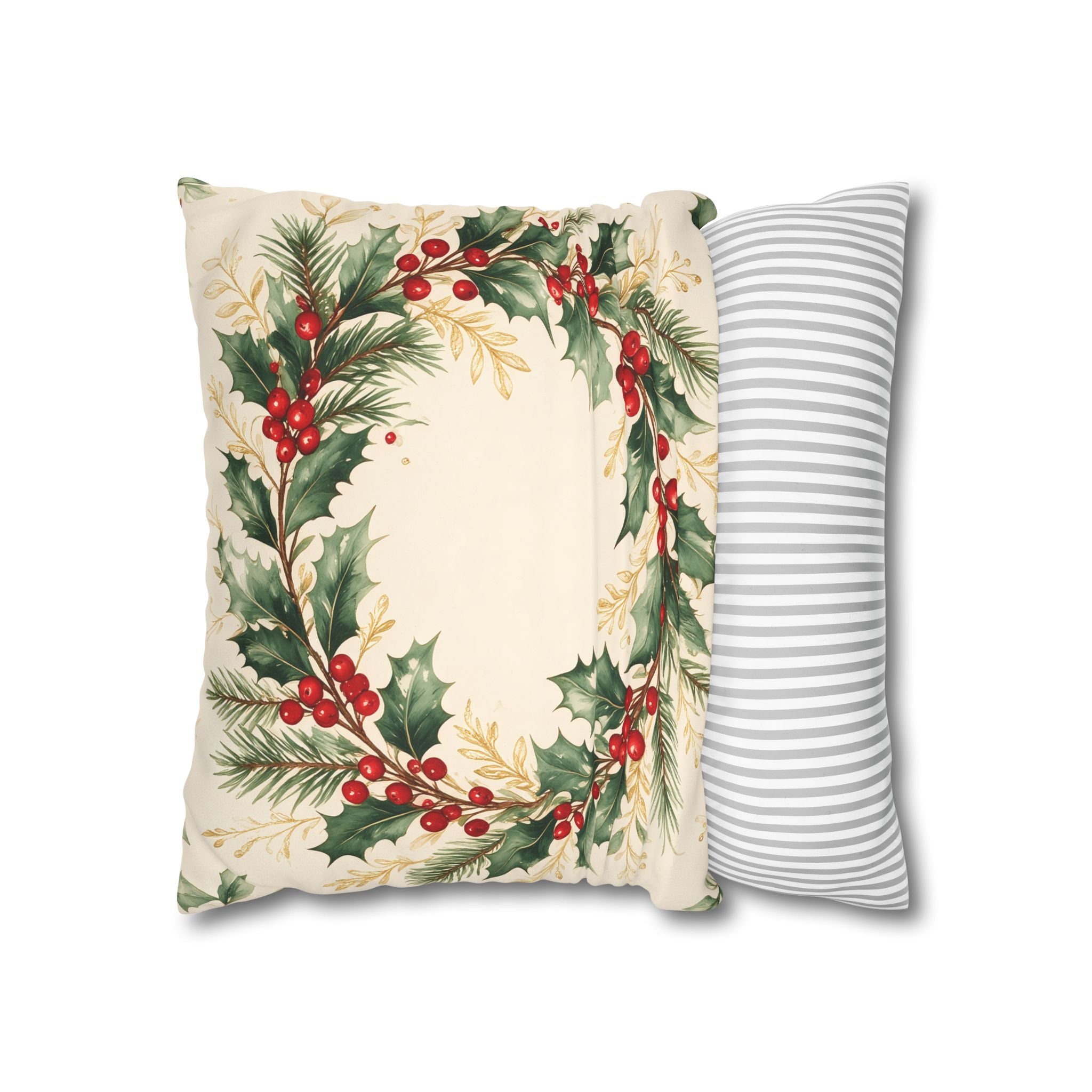 Christmas Wreath Cushion Cover